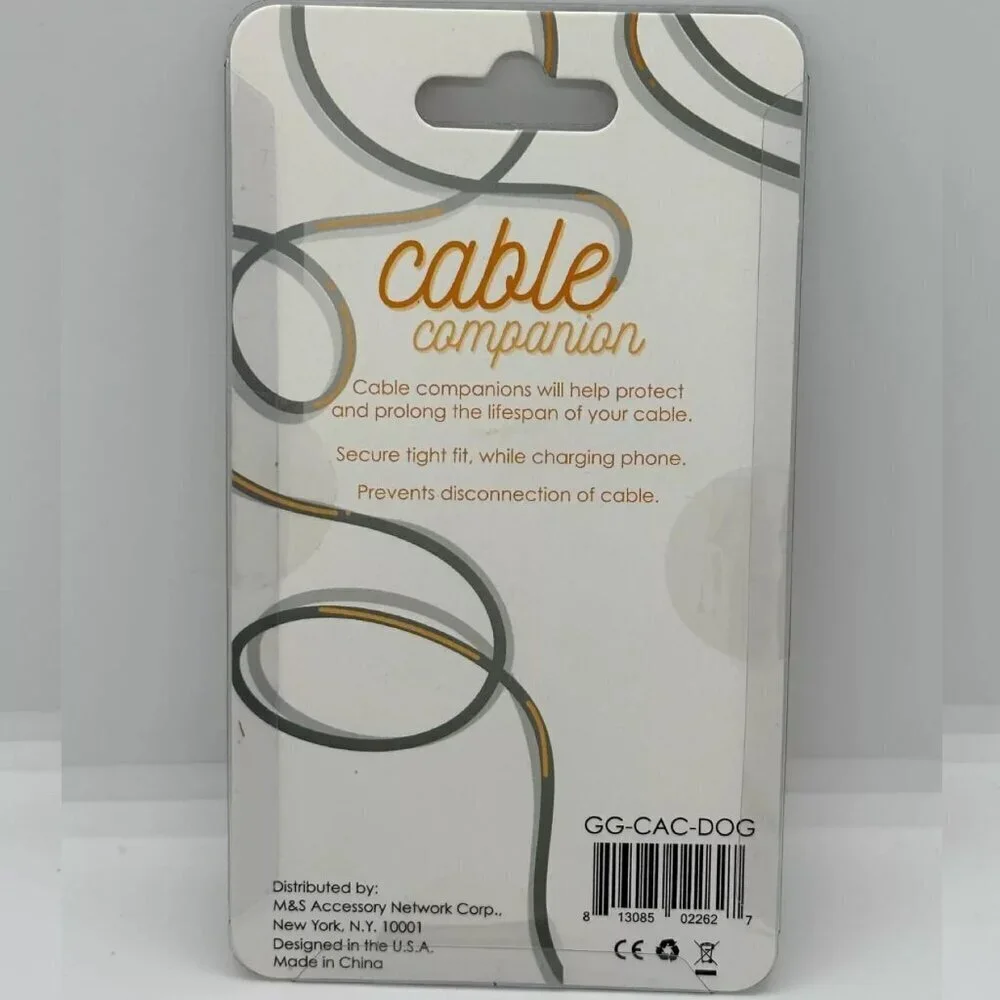 Gabba Goods Cable Companion Yellow Cat (Fit Most Cables)